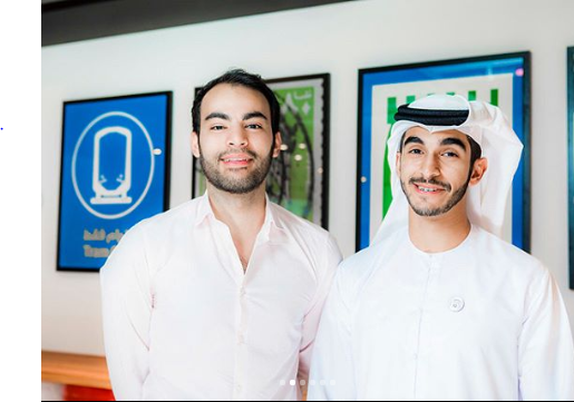 Omar Al Mheiri and Hamza Khan, cofounders of letswork